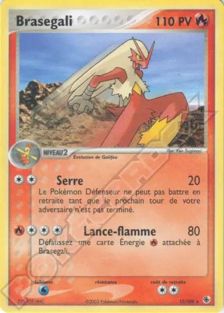 Blaziken — EX Ruby & Sapphire