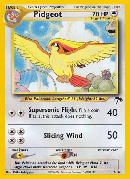 Pidgeot — Southern Islands