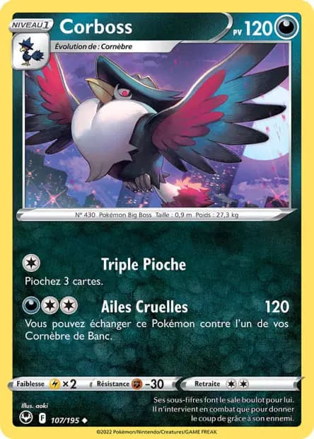 Honchkrow — Silver Tempest