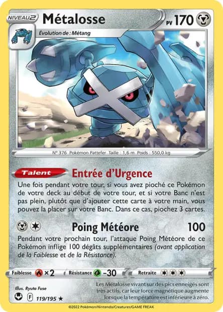 Metagross — Silver Tempest