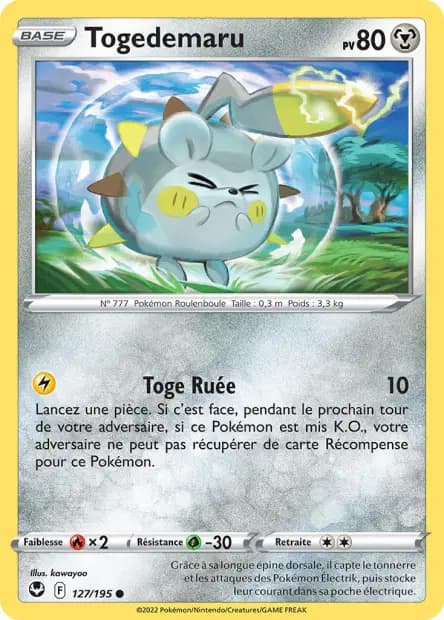 Togedemaru — Silver Tempest