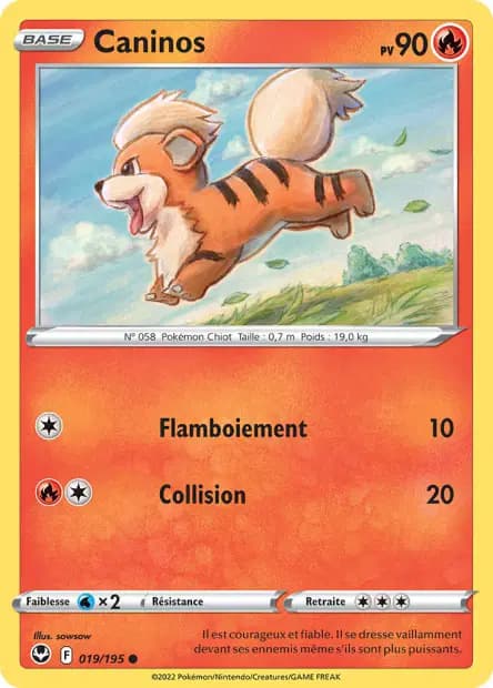 Growlithe — Silver Tempest