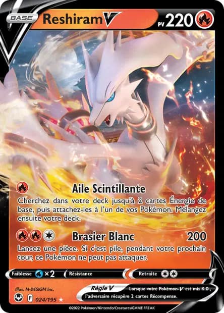 Reshiram — Silver Tempest