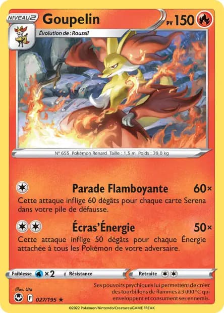 Delphox — Silver Tempest