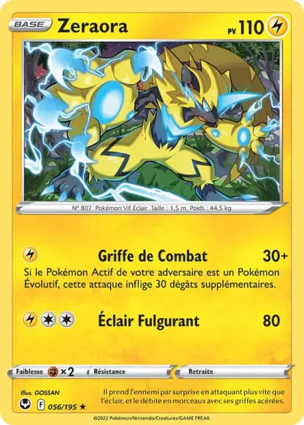 Zeraora — Silver Tempest