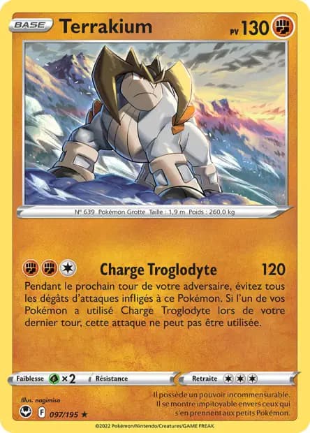Terrakion — Silver Tempest