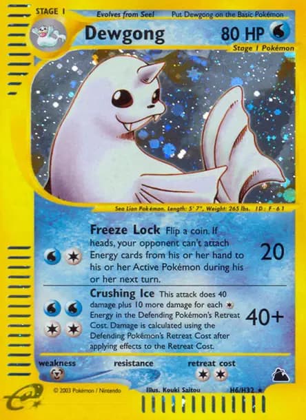 Dewgong — Skyridge