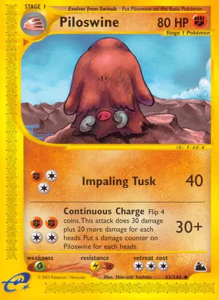 Piloswine — Skyridge