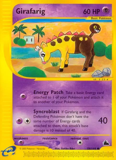 Girafarig — Skyridge