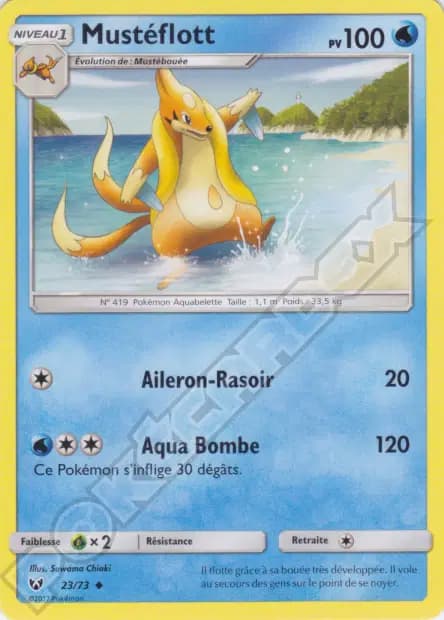Floatzel — Shining Legends