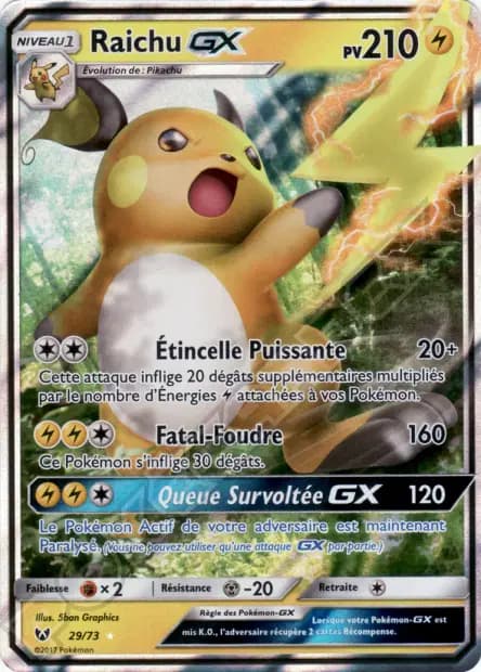Raichu — Shining Legends