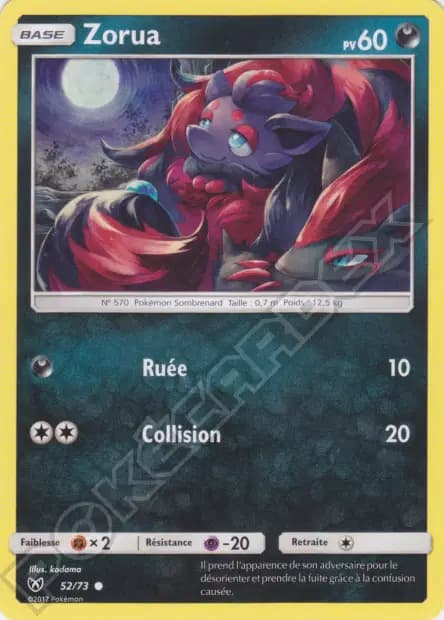 Zorua — Shining Legends