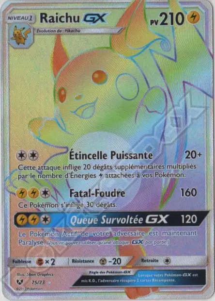 Raichu — Shining Legends