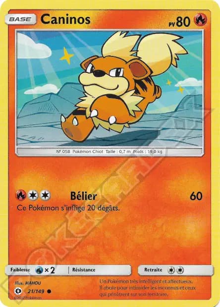 Growlithe — Sun & Moon