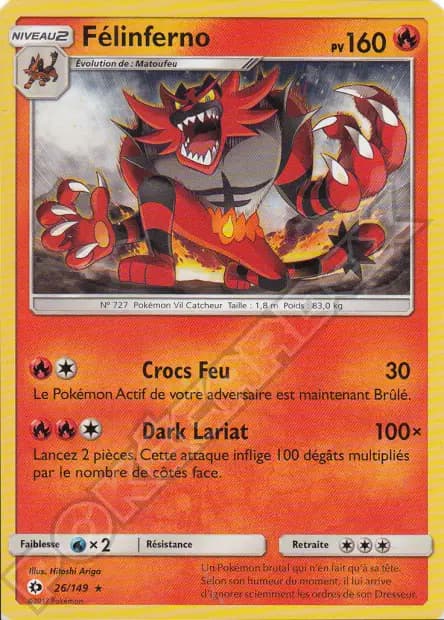 Incineroar — Sun & Moon