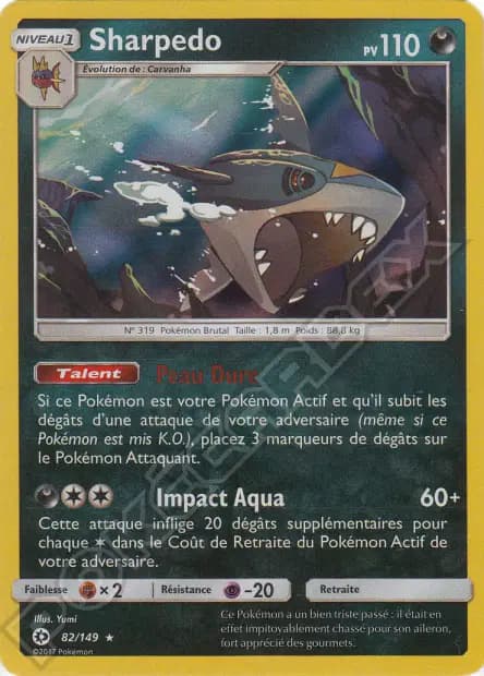 Sharpedo — Sun & Moon