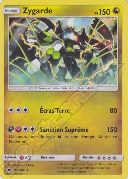 Zygarde — Burning Shadows
