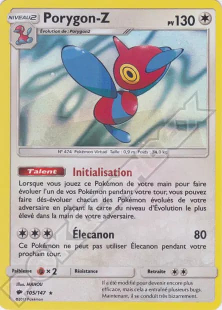 Porygon-Z — Burning Shadows
