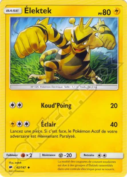 Electabuzz — Burning Shadows