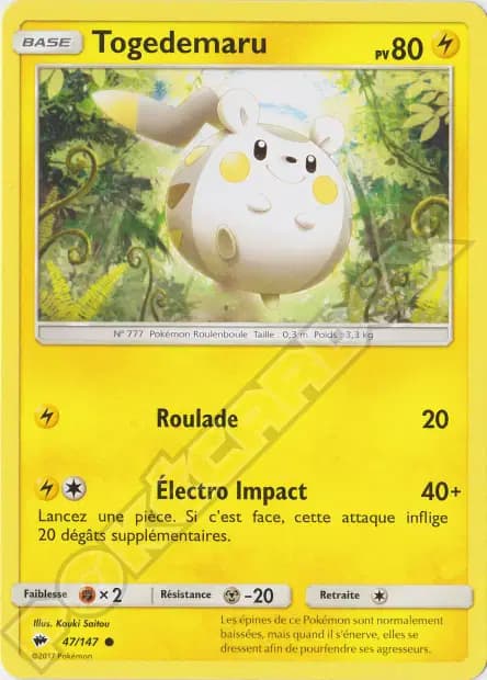 Togedemaru — Burning Shadows