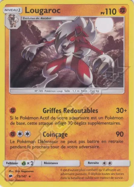 Lycanroc — Burning Shadows