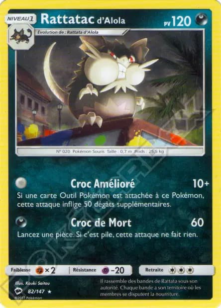 Raticate — Burning Shadows