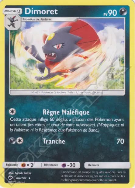 Weavile — Burning Shadows