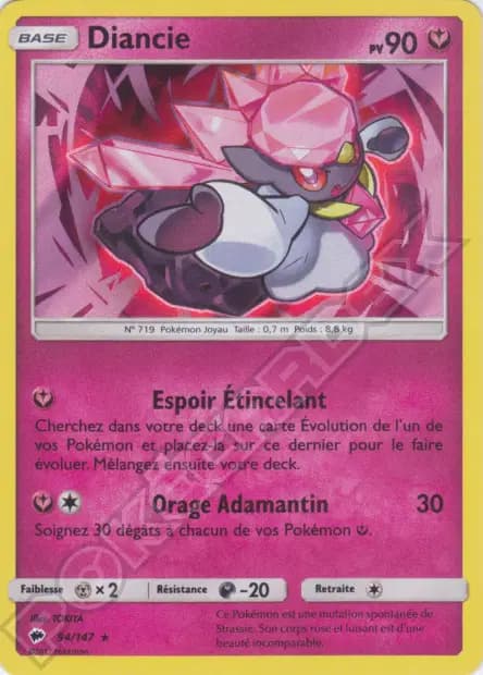 Diancie — Burning Shadows