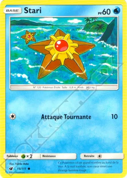 Staryu — Crimson Invasion