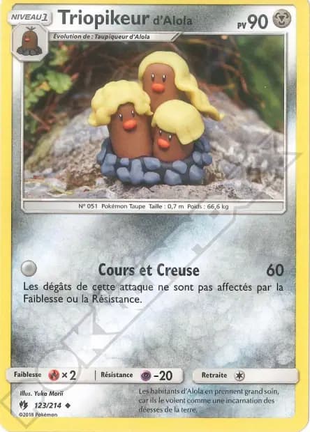 Dugtrio — Lost Thunder