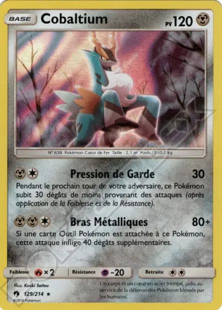 Cobalion — Lost Thunder