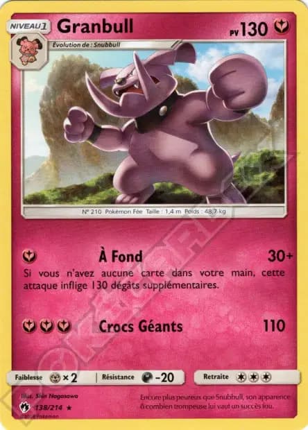 Granbull — Lost Thunder