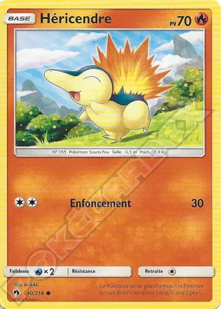 Cyndaquil — Lost Thunder