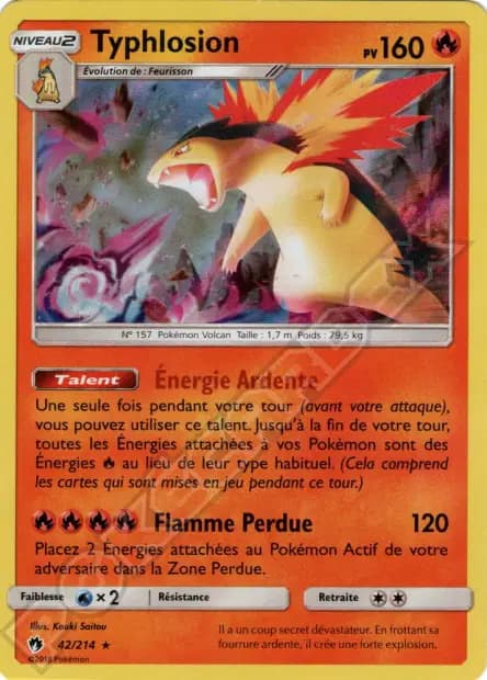 Typhlosion — Lost Thunder