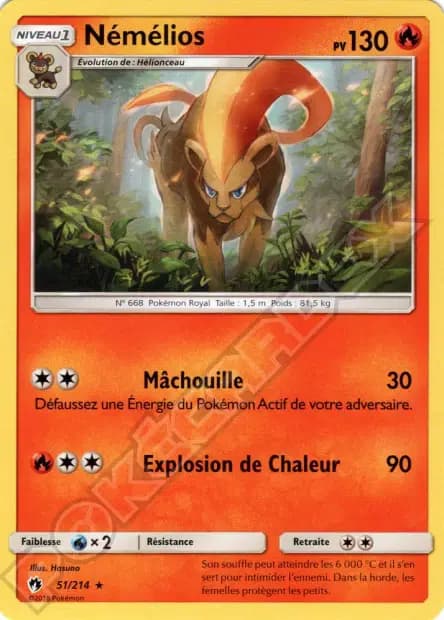Pyroar — Lost Thunder