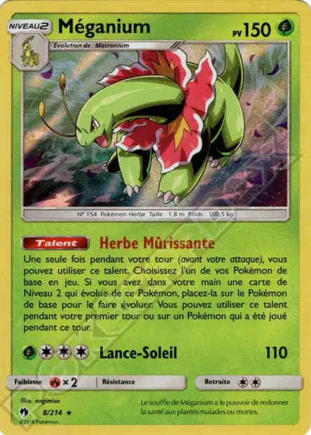 Meganium — Lost Thunder