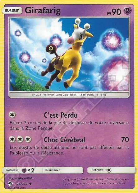 Girafarig — Lost Thunder