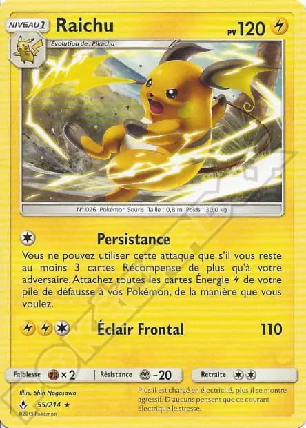 Raichu — Unbroken Bonds