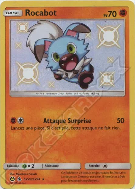 Rockruff — Hidden Fates