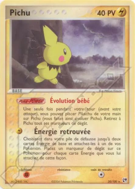 Pichu — EX Sandstorm