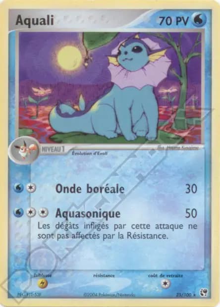 Vaporeon — EX Sandstorm