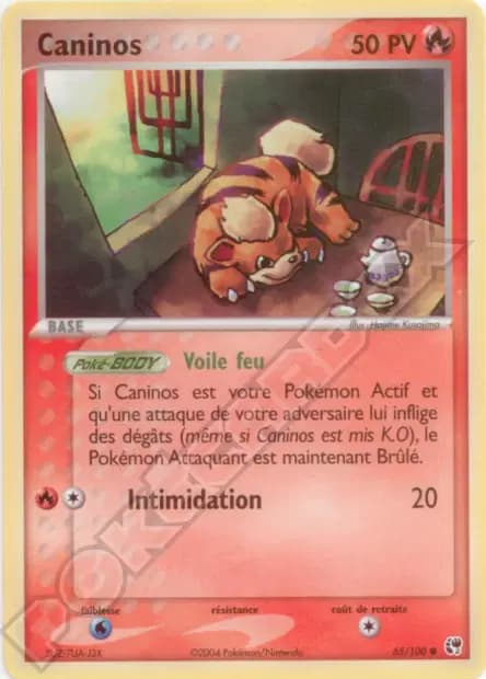 Growlithe — EX Sandstorm
