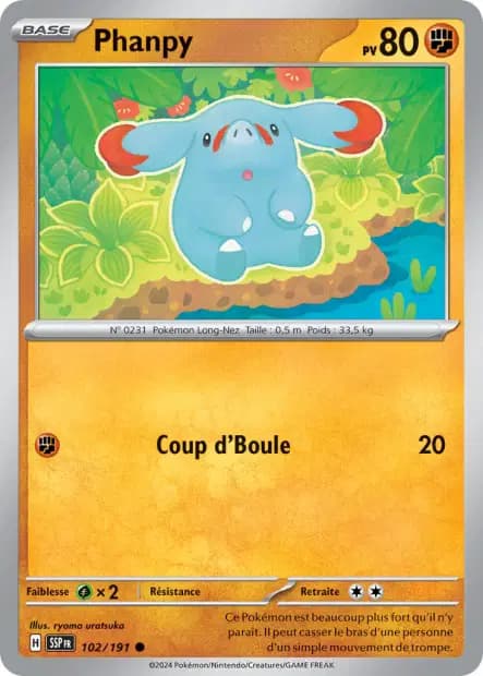 Phanpy — Surging Sparks