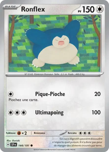 Snorlax — Surging Sparks