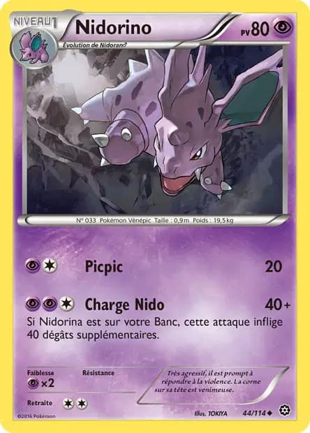 Nidorino — Steam Siege