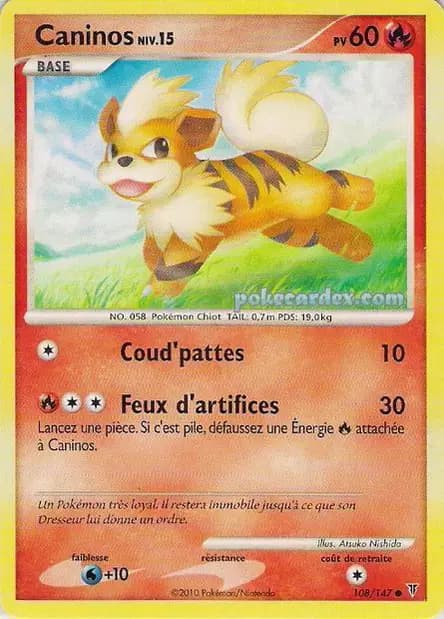 Growlithe — Platinum—Supreme Victors