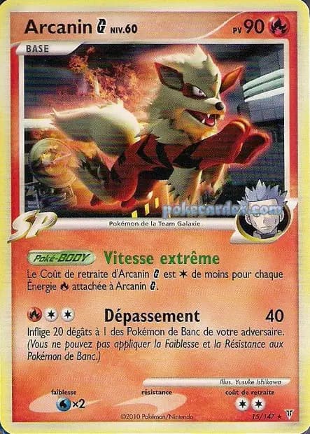 Arcanine — Platinum—Supreme Victors