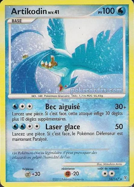 Articuno — Platinum—Supreme Victors
