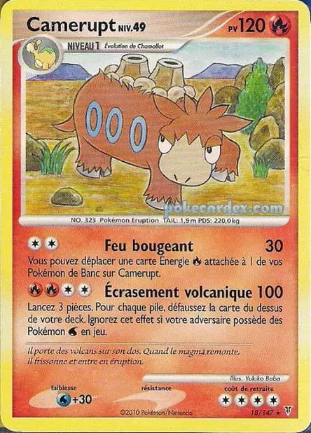 Camerupt — Platinum—Supreme Victors