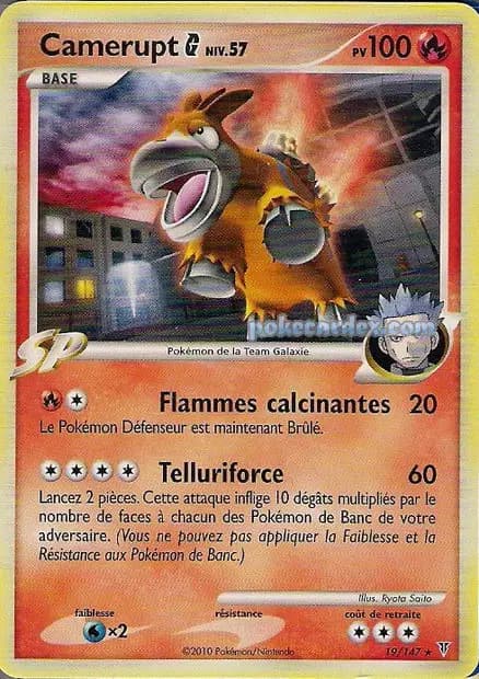 Camerupt — Platinum—Supreme Victors